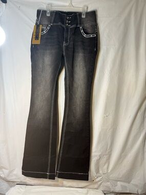 Silver Diva bootcut flare jeans Juniors size 13